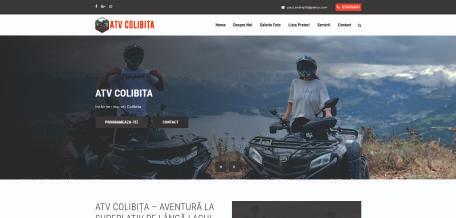 Imagine proiect InchirieriAtvColibita.ro