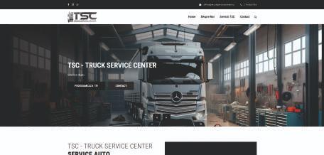 Imagine proiect TruckServiceCenter.Ro