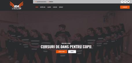 Imagine proiect VirusDanceSchool.Ro