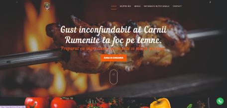 Imagine proiect RotiseriaBistrita.Ro