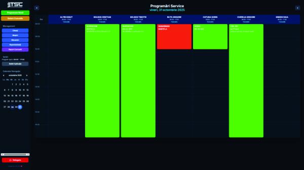 Imagine proiect Programari Service